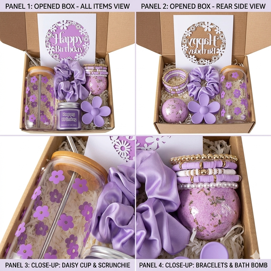 "Happy Birthday" Scented Soy Wax Candle - Image 2