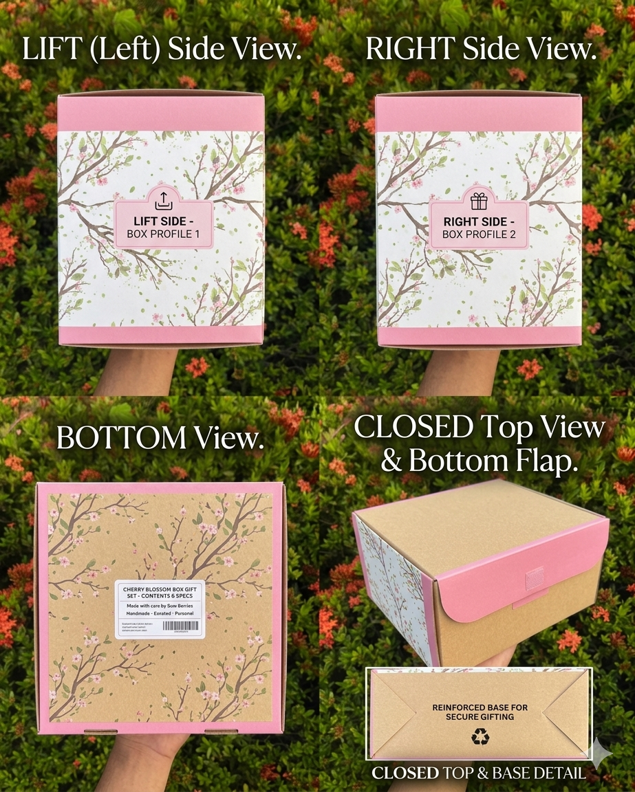 Cherry Blossom Box Gift Hamper - Image 3