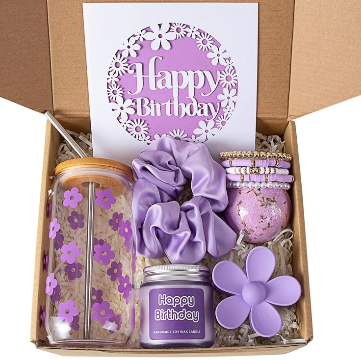 "Happy Birthday" Scented Soy Wax Candle