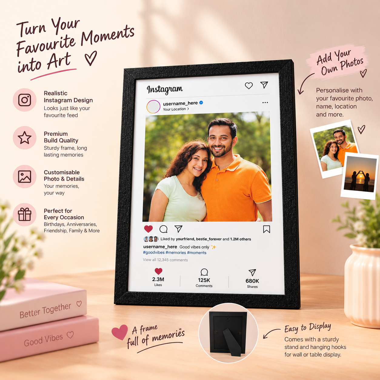 TRENDY INSTAGRAM PHOTOFRAME - Image 2